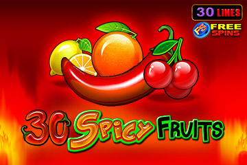 30 Spicy Fruits - machine à sous en ligne