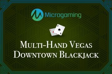 Multi-Hand Vegas Downtown Blackjack Gold