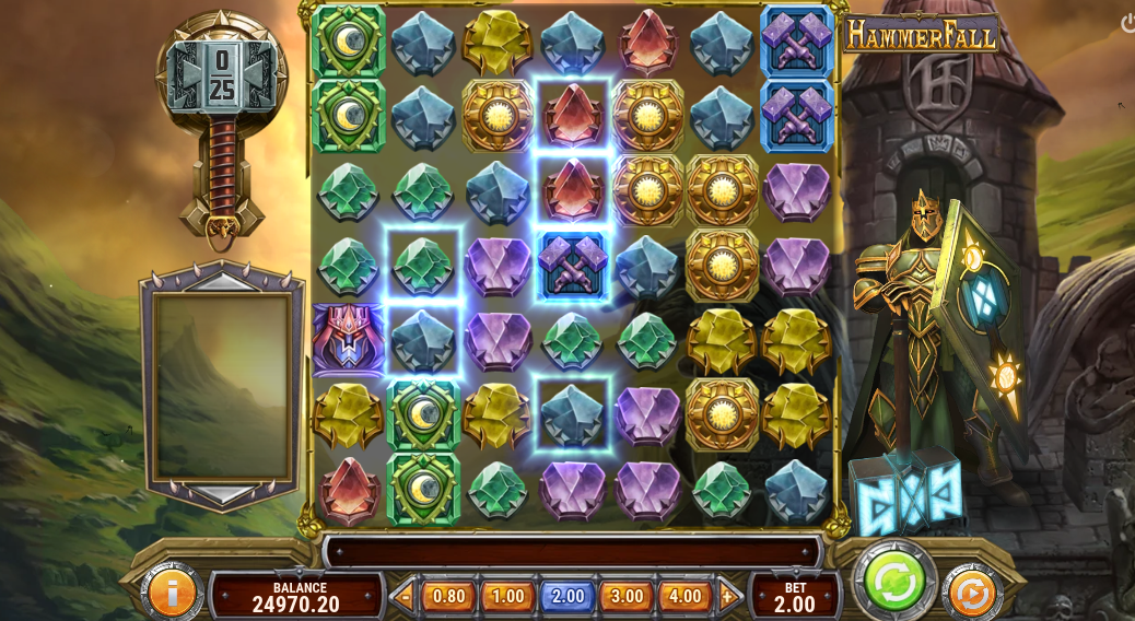 HammerFall src Slot by Play`n GO