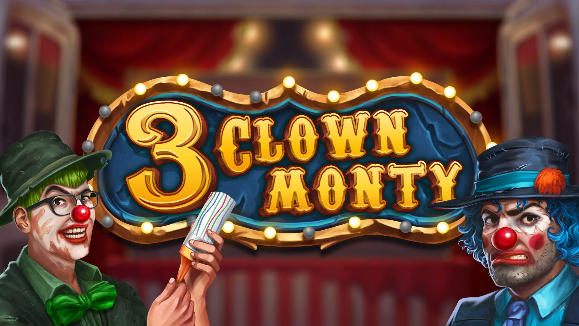 3 Clown Monty Slot par Play`n GO